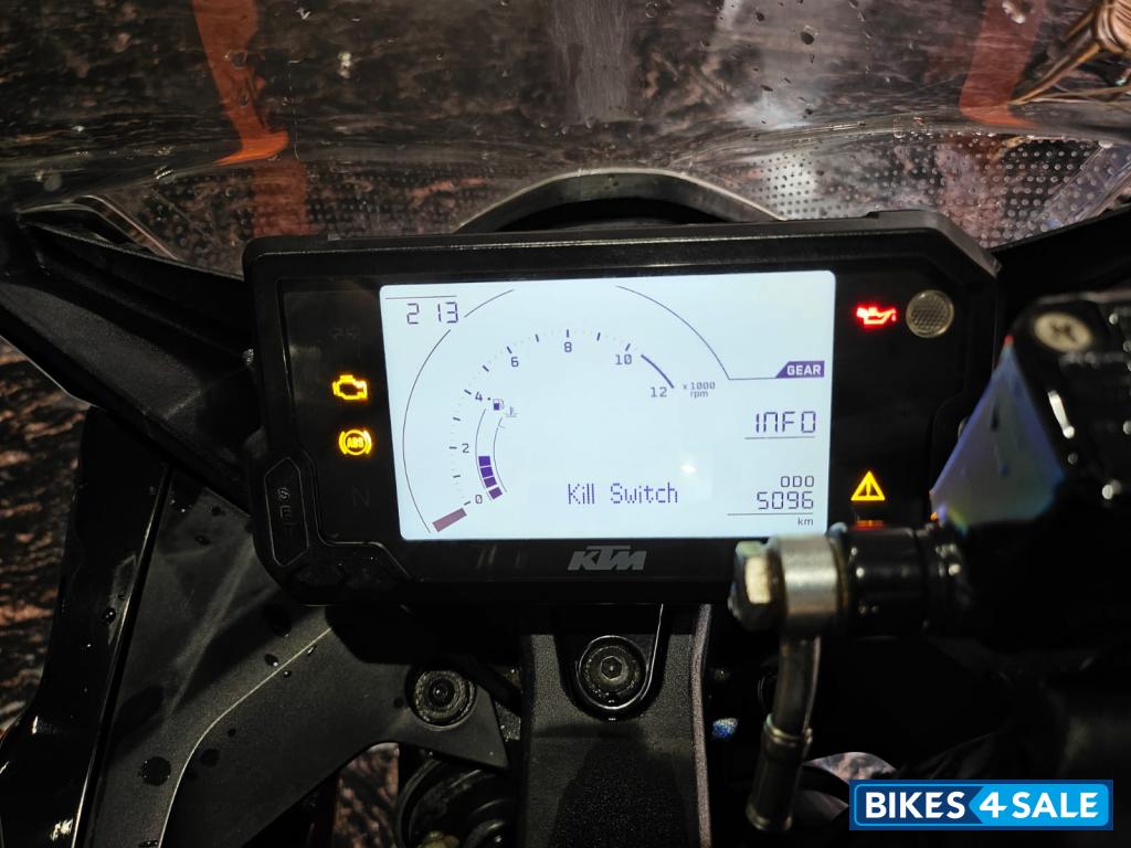 Orange And Black KTM RC