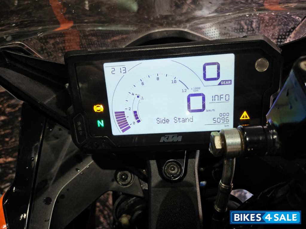 Orange And Black KTM RC