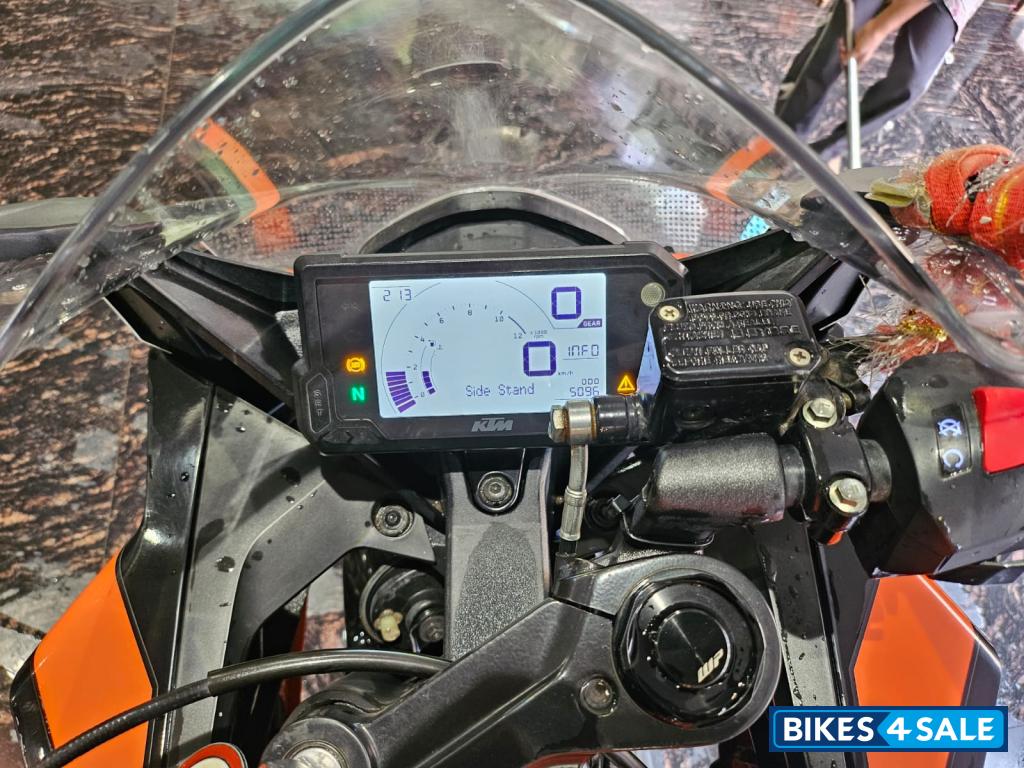 Orange And Black KTM RC