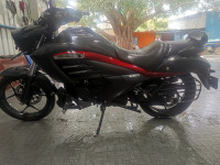 Black Suzuki Intruder 150 FI