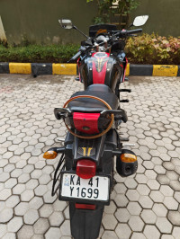 Red Yamaha Fazer FZ16ST