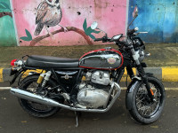 Chrome & Red Royal Enfield Interceptor 650 Twin