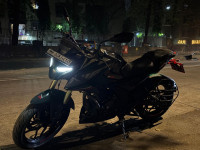 Black Bajaj Pulsar N160 Dual Channel ABS