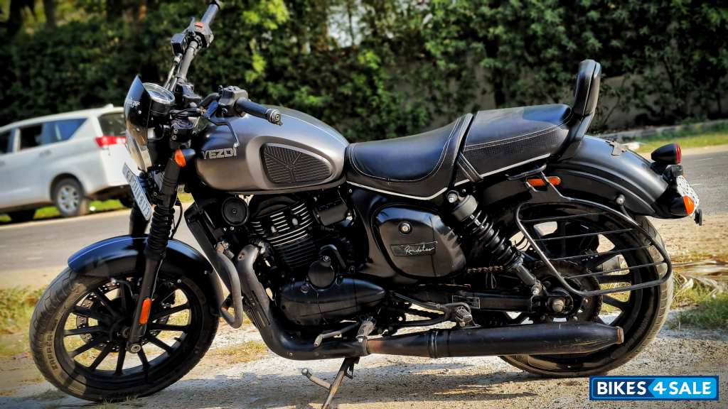 Smoke Grey Yezdi Roadster Dark