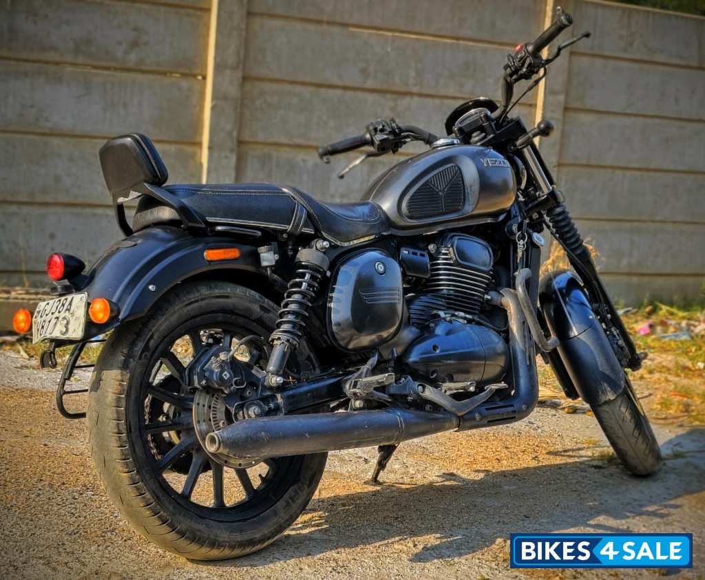 Smoke Grey Yezdi Roadster Dark