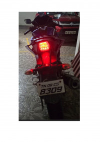 Blue Yamaha YZF R15 V3