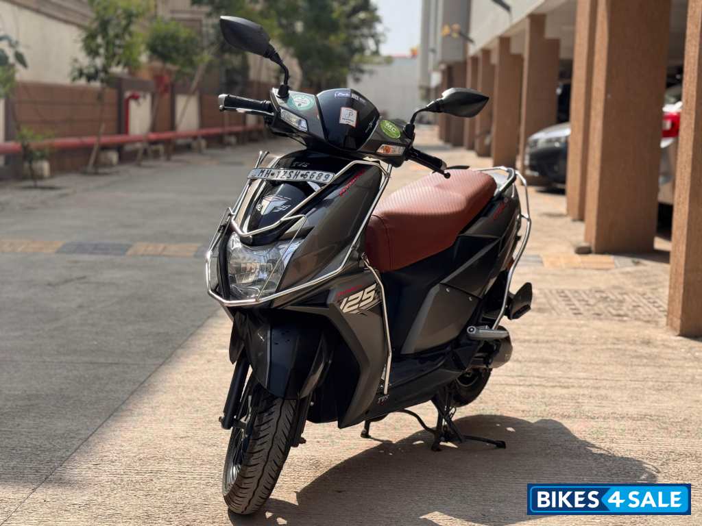 Grey Black TVS NTORQ 125