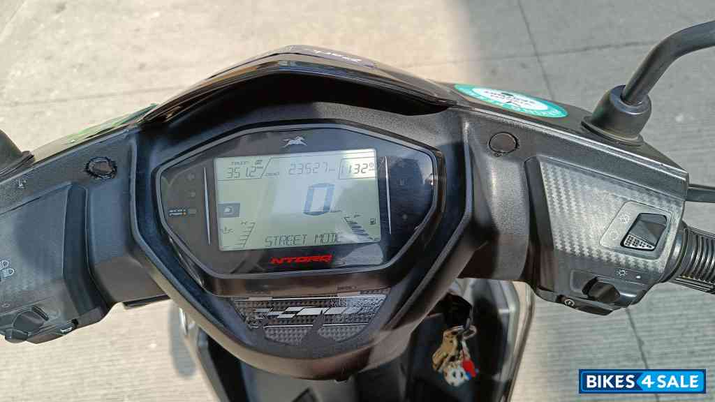 Grey Black TVS NTORQ 125