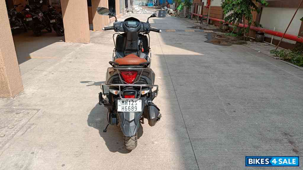 Grey Black TVS NTORQ 125