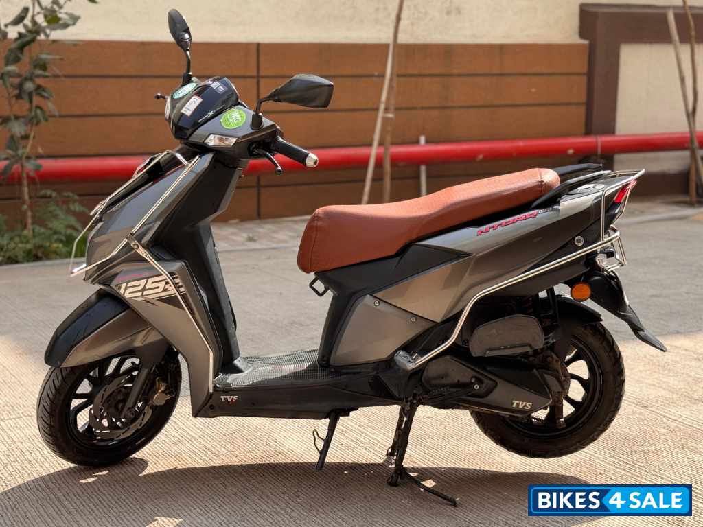 Grey Black TVS NTORQ 125