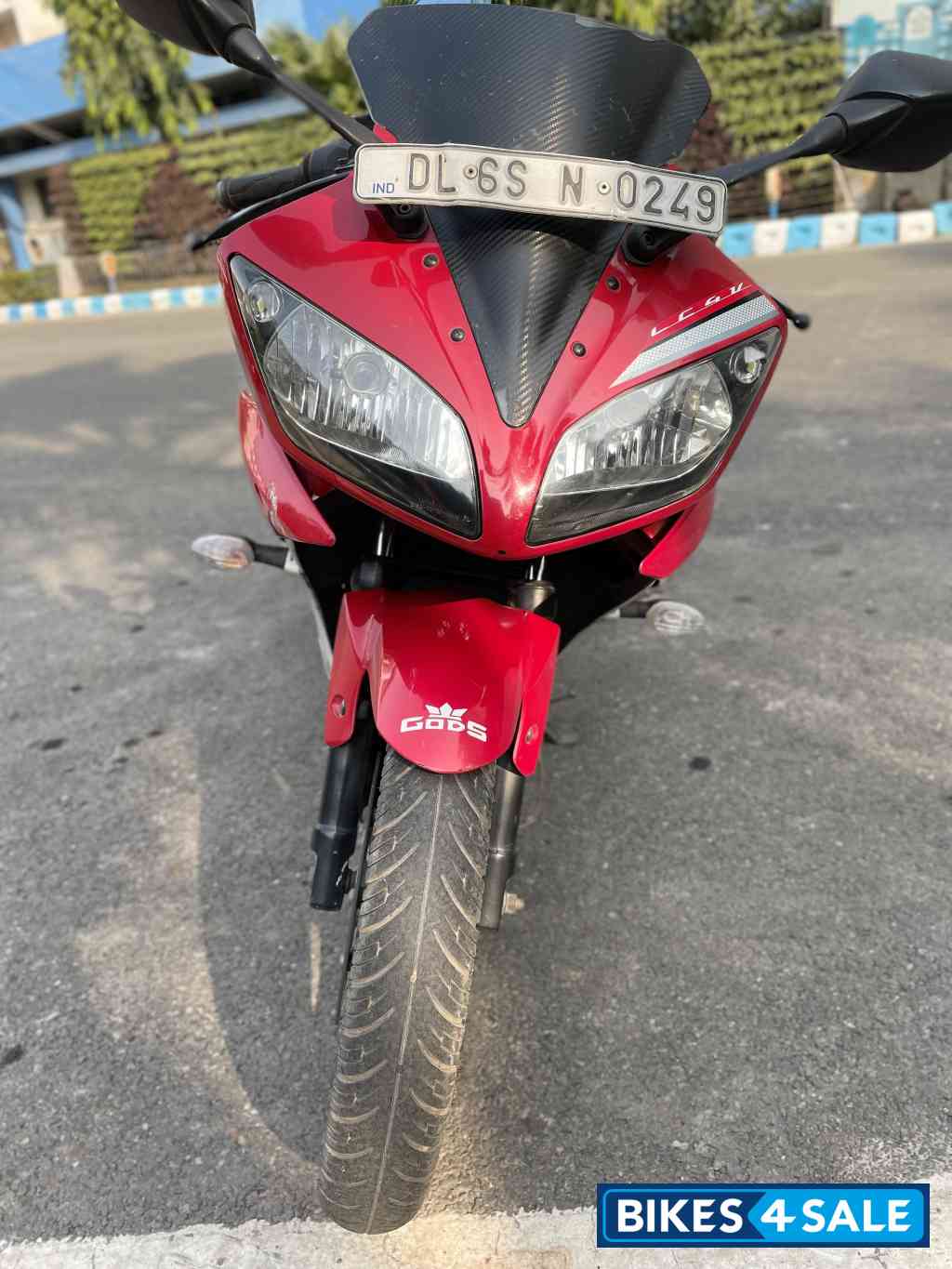 Sunset Red Yamaha YZF R15 V2