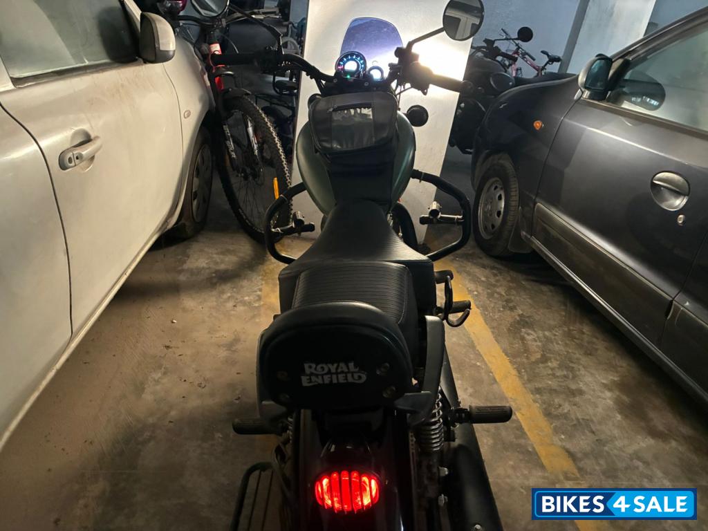 Green Royal Enfield Meteor 350 Fireball