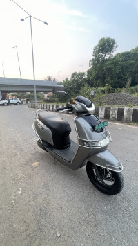 Sliver TVS iQube Electric