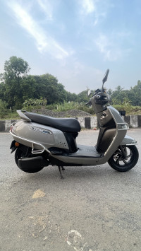 Sliver TVS iQube Electric