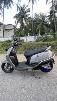 Sliver TVS iQube Electric