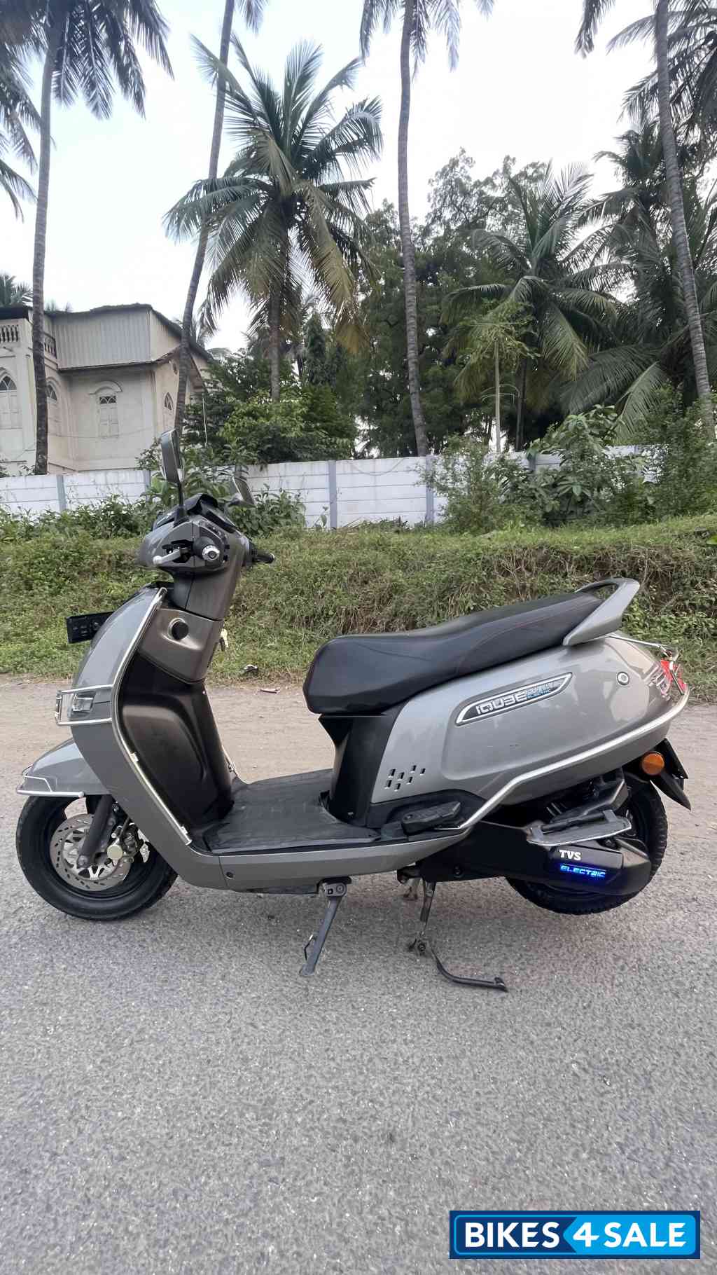 Sliver TVS iQube Electric