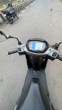 Sliver TVS iQube Electric