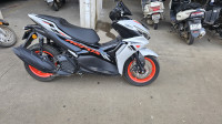 Matt Grey Orange Yamaha Aerox 155 Version S 2025