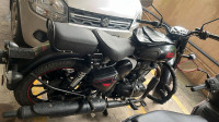 Stealth Black Royal Enfield Classic 350 Dual Channel BS6