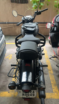 Stealth Black Royal Enfield Classic 350 Dual Channel BS6