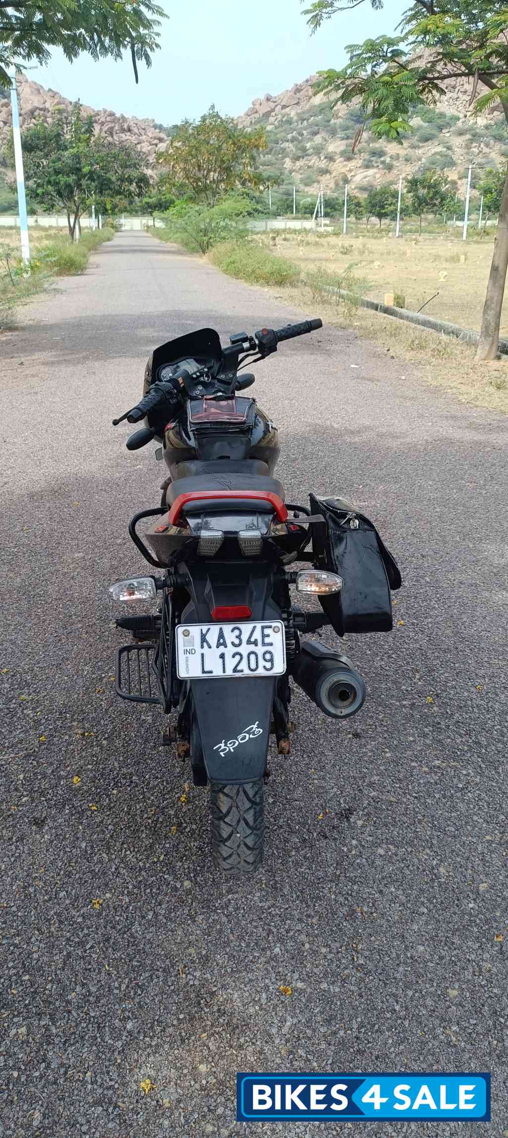 Block & Red Bajaj Pulsar 150 Neon BS6