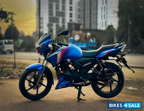 Matt Blue TVS Apache RTR 160 2020