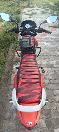 Red TVS Star City Plus