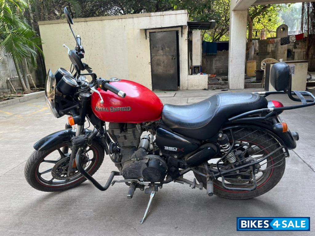 Red Royal Enfield Thunderbird X 350