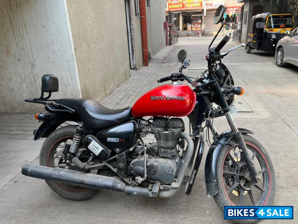 Red Royal Enfield Thunderbird X 350