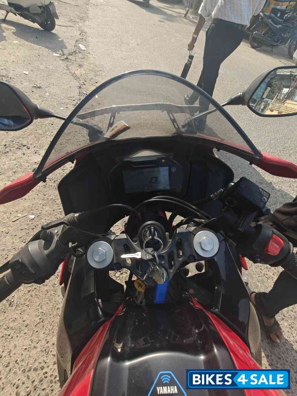 Metallic Red Yamaha R15 V4 Metallic Red Yamaha R15 V4