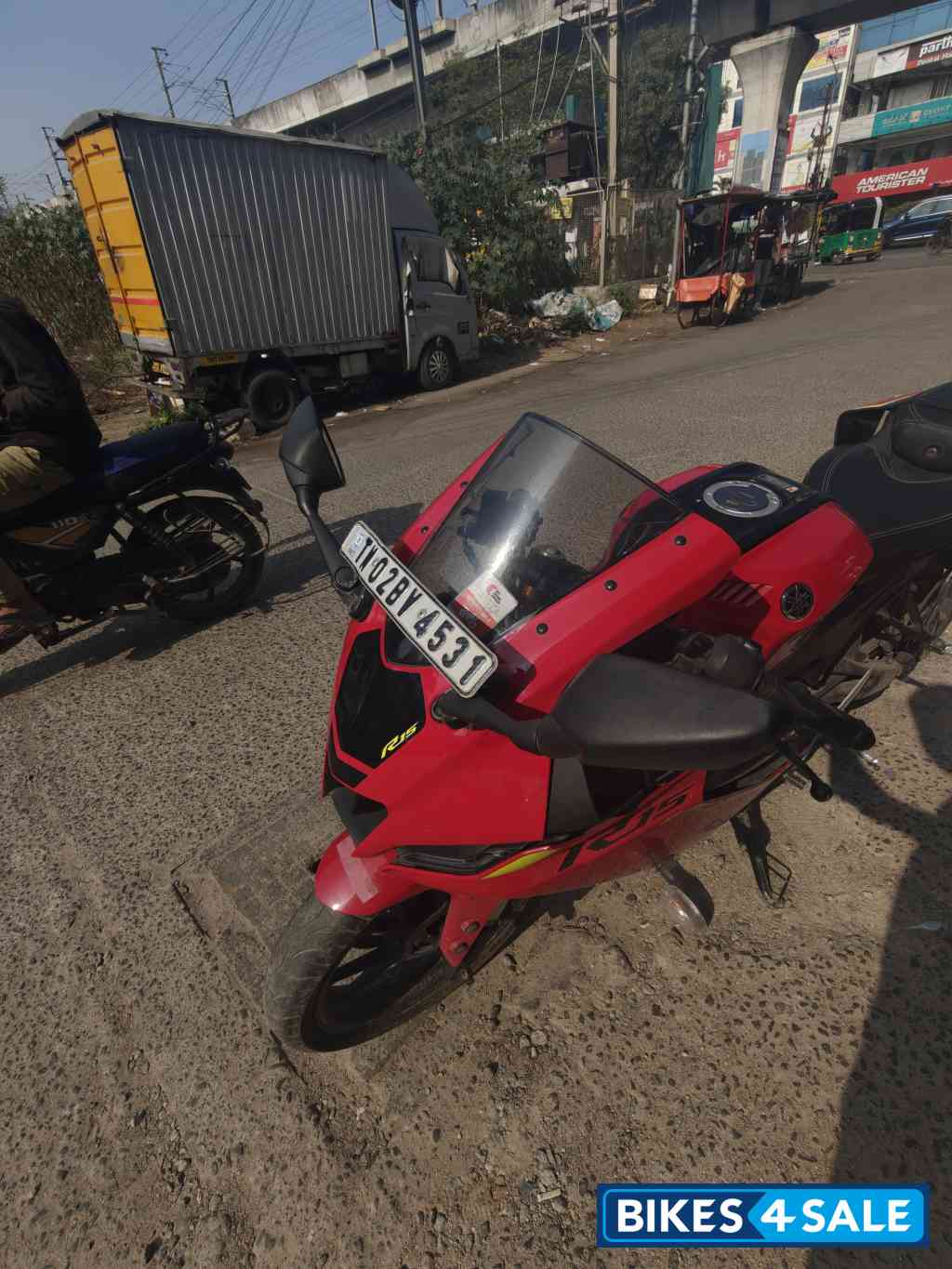 Metallic Red Yamaha R15 V4 Metallic Red Yamaha R15 V4