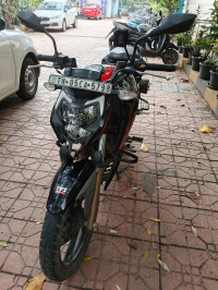 Black With Red Stripe TVS Apache RTR 200 4V 2020