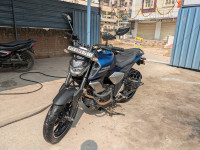 Dark Matte Blue Yamaha FZ-S FI V3 BS6