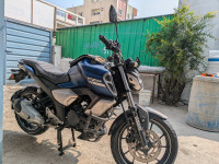 Dark Matte Blue Yamaha FZ-S FI V3 BS6