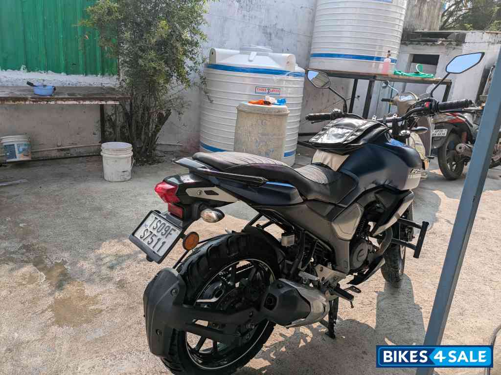 Dark Matte Blue Yamaha FZ-S FI V3 BS6