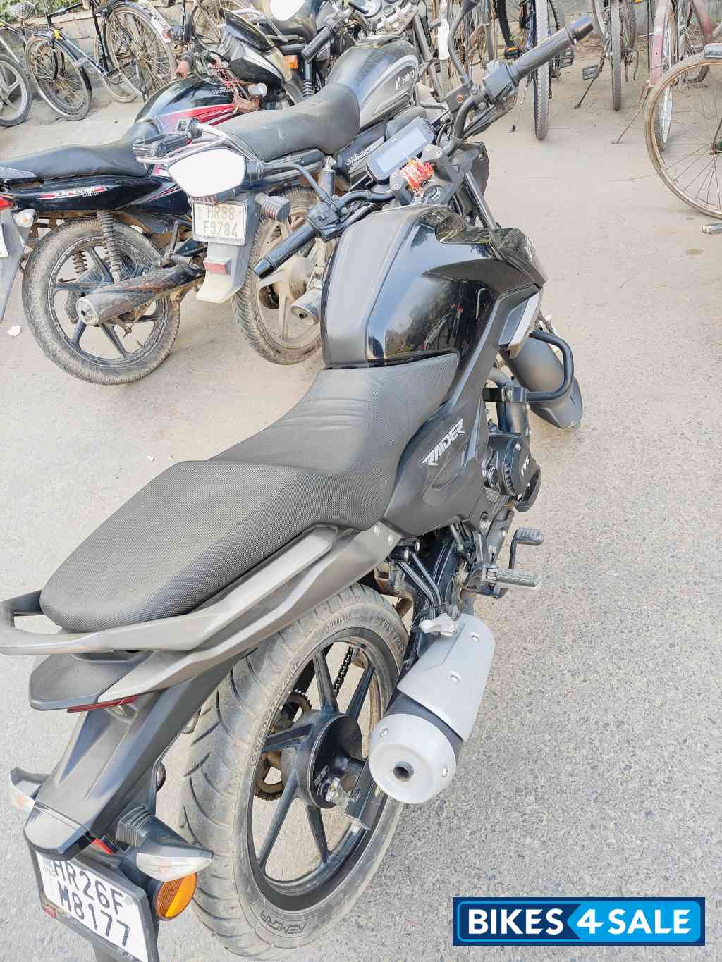 TVS Raider Single Seat