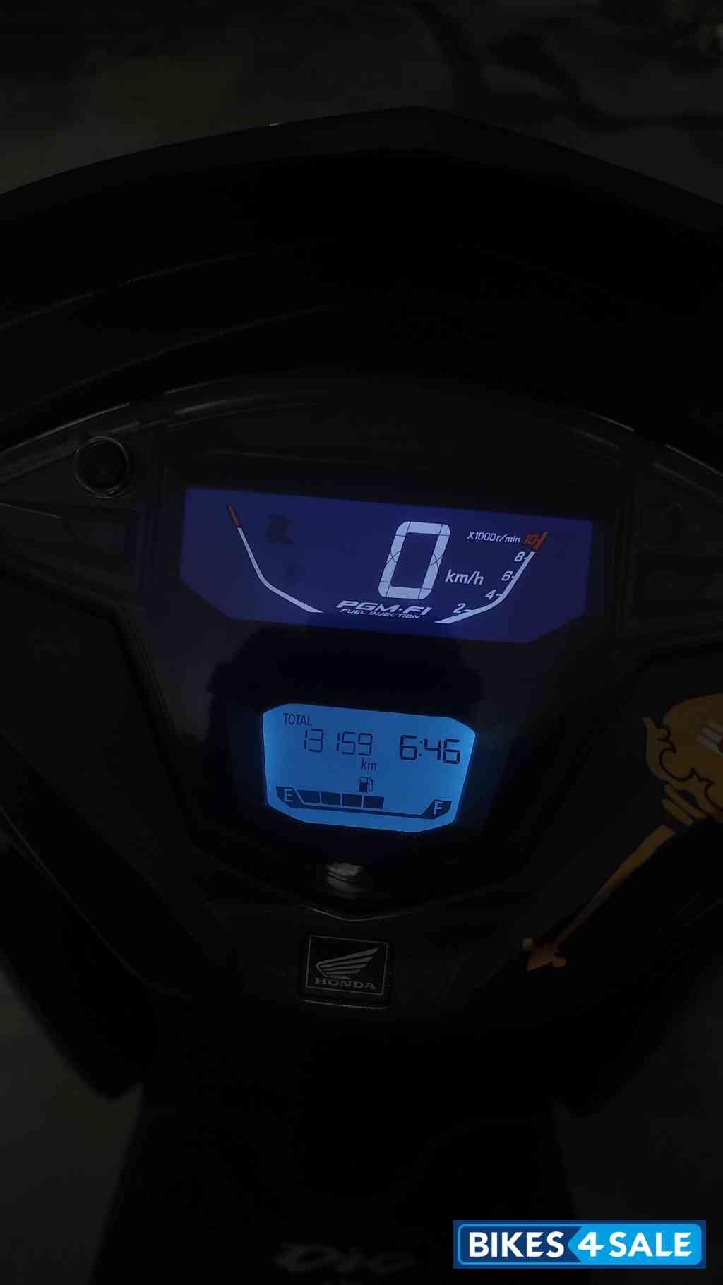Gray Honda Dio 125 Smart