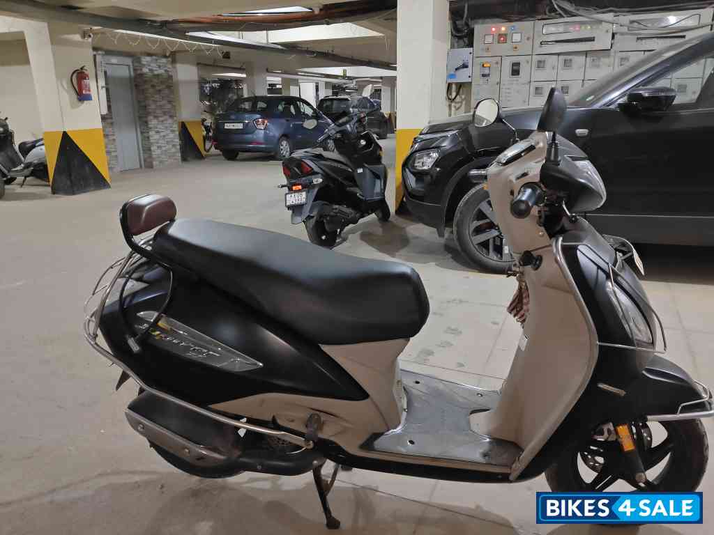 Matte Black TVS Jupiter ZX SmartXonnect