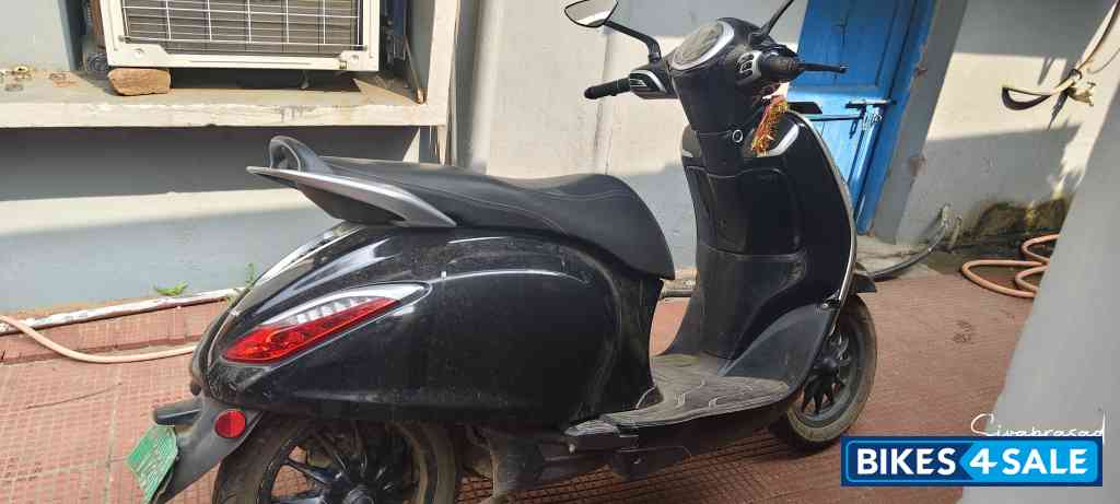 Black Bajaj Chetak Urbane