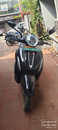 Black Bajaj Chetak Urbane