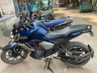 Mat Dark Purplish Bl Yamaha FZ-S FI V3