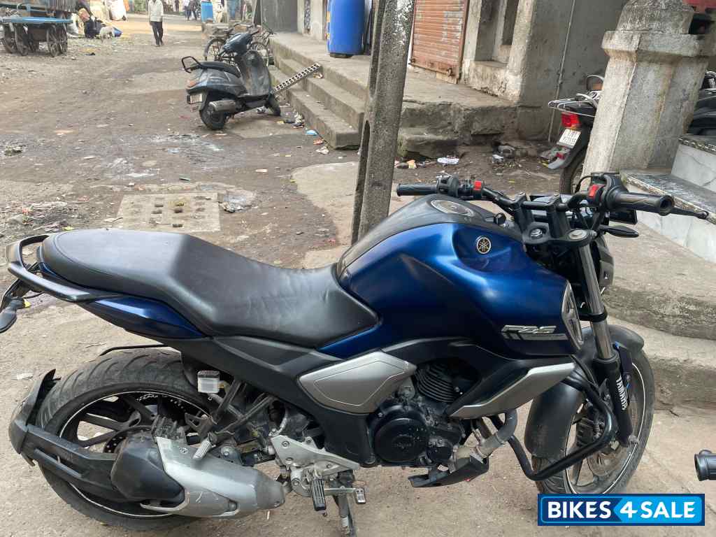 Mat Dark Purplish Bl Yamaha FZ-S FI V3