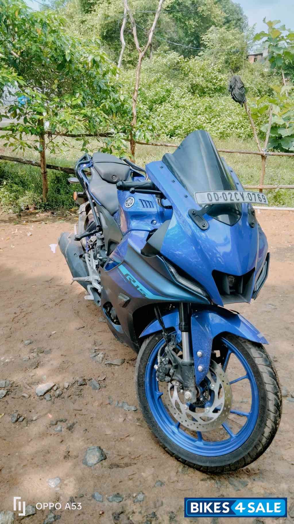 Deep Purplish Blue Yamaha R15 V4