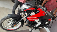 Red Bajaj Pulsar NS 160 BS6