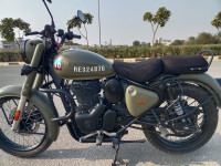 Marsh Grey Royal Enfield Classic 350 Single Channel BS6