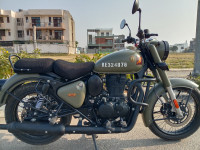 Marsh Grey Royal Enfield Classic 350 Single Channel BS6