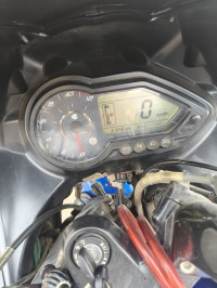 Blue Bajaj Pulsar 220F
