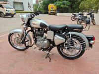 Silver Royal Enfield Classic 350