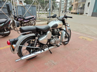 Silver Royal Enfield Classic 350