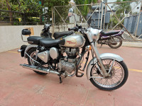 Silver Royal Enfield Classic 350